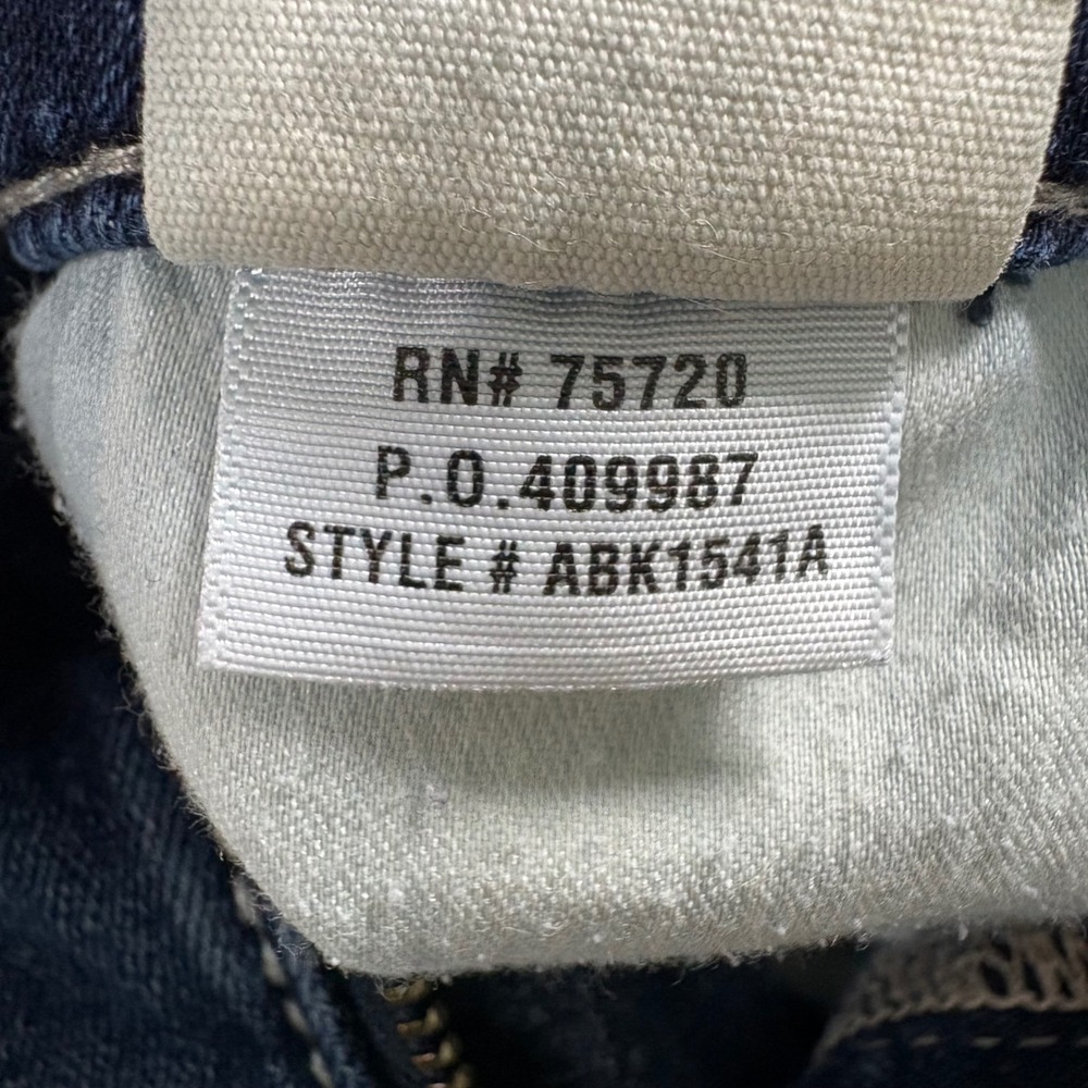 BKE Stella Ankle Skinny Jeans Womens 30 Dark Wash Low Rise Distressed ABK1541A - Picture 5 of 12